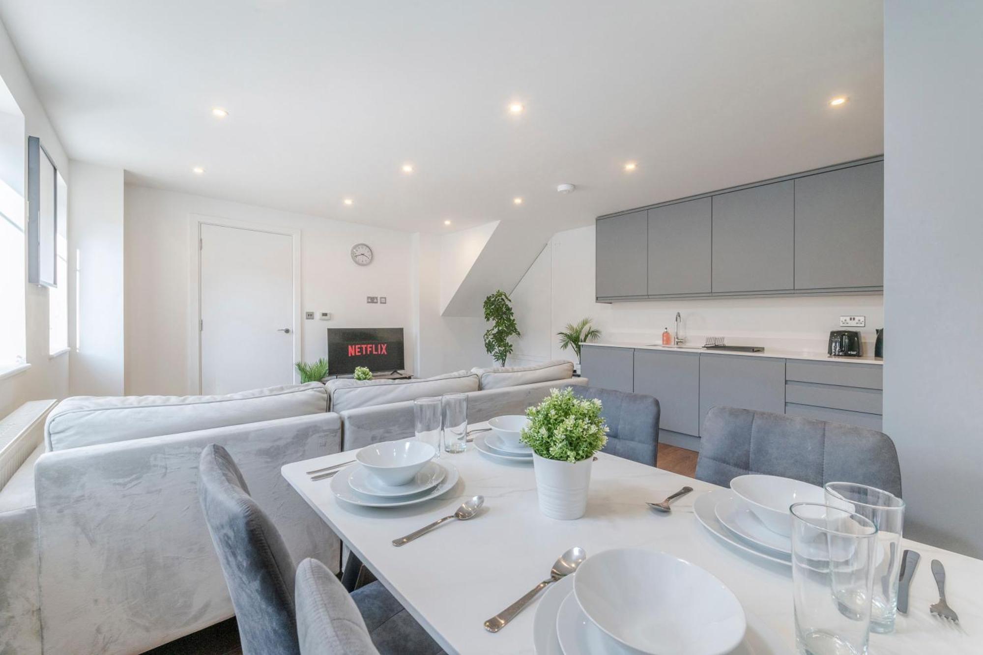 Modern London Home - 2 Bedrooms 2 Bath - Battersea, Vauxhall & Nine Elms Station Luaran gambar